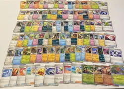 Pokemon Cards Lot. 100+ Card Lot! Lot #96 Holo/ReversHolos Included.Bulk Lot - Image 1