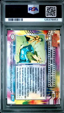 1999 TOPPS POKEMON THE MOVIE EDITION #26 MOVIE EDITION PSA 8 - Image 2