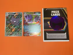 Haunter 027 Black Star Promo Illustration Rare IR Pokemon W Extras Gengar Mega - Image 1