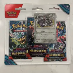 Pokemon S&V Twilight Masquerade🎭 3 Pack Blister | Revaroom Promo🔥 - Image 1