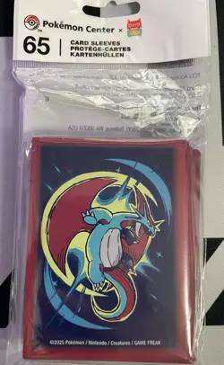 Pokemon Center x OMOCAT Salamence Trading Card Sleeves - 65 Pack - Sealed - Image 1