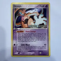 Deoxys 16/107 DESTINY DEOXYS PROMO Pokemon REVERSE HOLO STAMPED - LP - Image 1