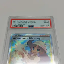 2022 Pokemon SWSH FA/ Advtrr’s Discovery Lost Origin TG23 Psa 9 - Image 4
