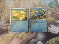 Pokemon TCG - Mega Evolutions - Psyduck 007 - Golduck 008 - Black Star Promo NM - Image 3