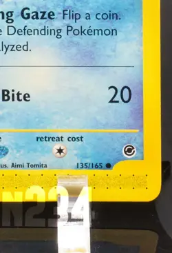 Pokemon TCG Card - Totodile 135/165 Expedition Base Set Common Vintage E-Reader - Image 5