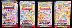 Pokemon Prismatic Evolutions Booster Pack - 10 Cards/Pack - Random Art - SEALED - Image 3