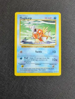Magikarp 35/102 Shadowless Base Set Pokemon Card WOTC 1999 NM Vintage Rare - Image 2