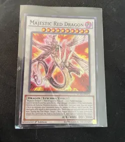 Majestic Red Dragon LC5D-EN071 Legendary Collection 5D's 1st Edition - Image 1