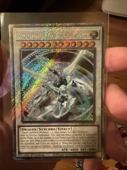 Yu-Gi-Oh! TCG - Shooting Quasar Dragon - Platinum Secret Rare - RA04-EN158 - Image 1