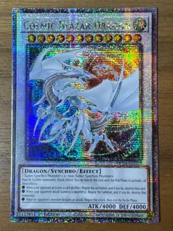 Yu-Gi-Oh - Cosmic Blazer Dragon - MP24-EN029 - Quarter Century Secret Rare - Image 1