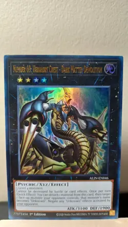Number 69: Heraldry Crest - Dark Matter Demolition 1st Edition [NM] - Yu-Gi-Oh! - Image 1