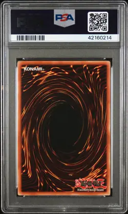 PSA 9 MINT Blue-Eyes White Dragon BPT-003 Reverse Foil Error *0214 YUGIOH - Image 3