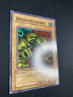 Yu-Gi-Oh! Drooling Lizard - LOB-115 - 1st Edition - NA English - LP - Glossy - Image 3