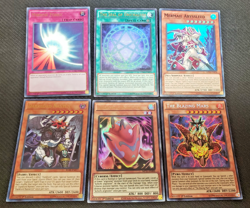 Yugioh Card Lot of 6 Mixed Modern Lot #4 YGOA - Image 1