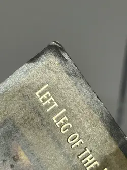 Yugioh! Left Leg of the Forbidden One LOB-121 Ultra Rare Unlimited HP Vintage - Image 2