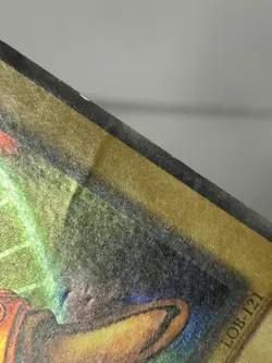 Yugioh! Left Leg of the Forbidden One LOB-121 Ultra Rare Unlimited HP Vintage - Image 4
