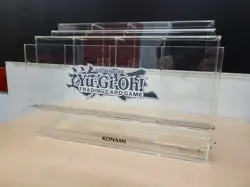 YUGIOH Structure Deck Acrylic Dispenser With Yu-Gi-Oh! Logo Konami NEW - Image 1