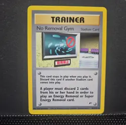 No Removal Gym 103/132 Pokemon TCG Card Trainer Vintage Stadium Card Gym Heroes - Image 1