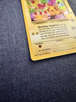 NM Birthday Pikachu #24 Celebrations: Classic Collection Holo Pokemon Card - Image 2