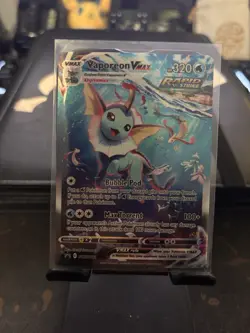 Pokemon Vaporeon VMAX SWSH182 Sword & Shield Promo Card - Image 1