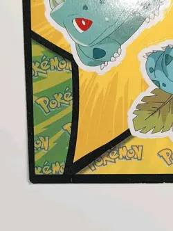 Topps 1999 Pokemon The Movie Sticker Insert Card Bulbasaur Ivysaur Venusaur - Image 4