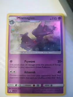 Pokemon - Mismagius Holo - SM222 - Black Star Promo Card - Image 1