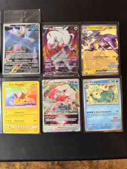 Pokemon Sealed + open Promo Card Lot Mimikyu 075 Pikachu SM108 Meowth 18 Victini - Image 2