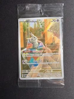Pokemon Sealed + open Promo Card Lot Mimikyu 075 Pikachu SM108 Meowth 18 Victini - Image 4