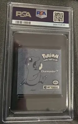 POKEMON CARD CHARMANDER PR01 PRISM STICKER SERIES 1 #PR01 GRADED PSA 5 VINTAGE - Image 3