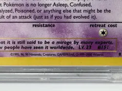 1999-2000 Pokemon MEW # 8 BLACK STAR PROMO Card WOTC Wizard NM in Case Vintage - Image 3
