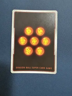 Dragon Ball Z Vegeta Saiyan/ Wicked Soul Gold Foil Card Super Card Game - Image 2
