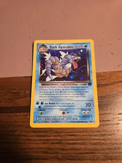 Pokemon TCG Dark Gyarados Holo Card 8/82 Team Rocket Unlimited - Image 1