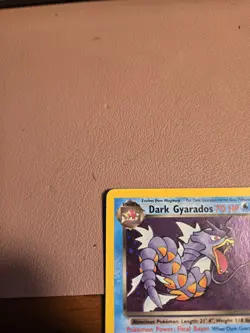 Pokemon TCG Dark Gyarados Holo Card 8/82 Team Rocket Unlimited - Image 2