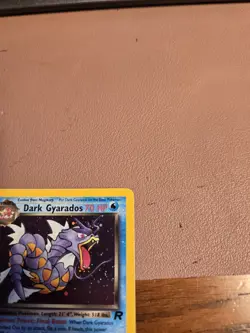 Pokemon TCG Dark Gyarados Holo Card 8/82 Team Rocket Unlimited - Image 3