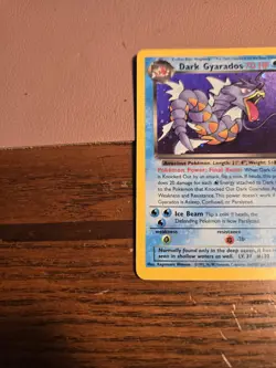 Pokemon TCG Dark Gyarados Holo Card 8/82 Team Rocket Unlimited - Image 5