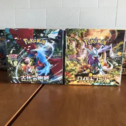 Sealed Pokemon Card Booster Box Ancient Roar & Wild Force set Japanese - Image 1