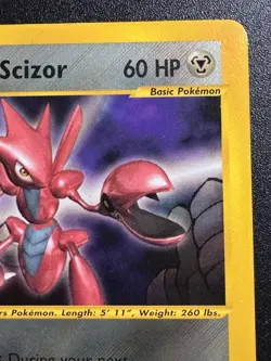 Rocket's Scizor WoTC Best of Game Black Star Promo 4 Pokemon Card Near Mint - Image 4