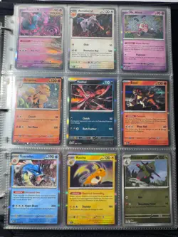 Pokemon Binder Lot -108 cards All Holo/Reverse - SV Era - NM-Mt - Ships Free! - Image 4