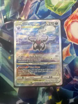 Pokemon Darkrai VSTAR TCG Holo Card Crown Zenith: Galarian Gallery GG50/GG70 - Image 1