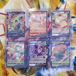 Reshiram V + Slaking V + Tyranitar V + 3 more - Pokemon Cards - Lot #532 - Image 1