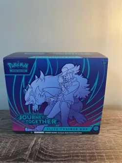 Pokemon Trading Card Game Elite Trainer Box Scarlet Violet Journey Together Used - Image 1