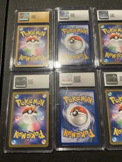 Pokemon Lot Of 8 Graded Cards CGC pristine 10 And Gem Mint 10 - Image 5