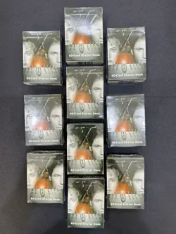 x10 Lot X-Files CCG 60 Card Starter Deck Premiere Edition 1996 - FACTORY SEALED - Image 1
