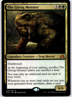 The Gitrog Monster Regular NM MTG - Image 1
