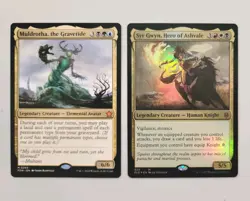 Muldrotha, the Gravetide [Foundations] & Syr Gwyn, Hero of Ashvale *foil - NM - Image 1