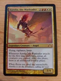Aurelia, the Warleader - 143/249 (Gatecrash) - Near Mint NM - Mythic - Image 1