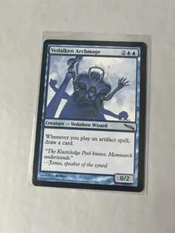 Vedalken Archmage Mirrodin Regular - NM (Never Played) - Image 1