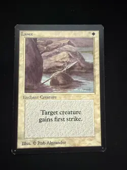 Magic the Gathering: Beta Lance Alpha MTG Beta - Image 1