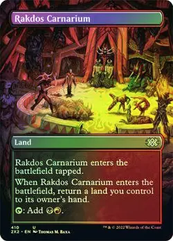 Rakdos Carnarium FOIL BORDERLESS - 410 - Uncommon - 2X2 Double Masters 2022 MTG - Image 1
