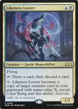 Likeness Looter, Wilds of Eldraine, MTG WOE NM/M - Image 1